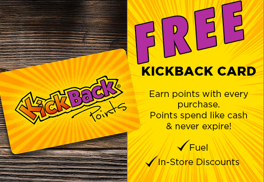 Kickback Card Kickback Card